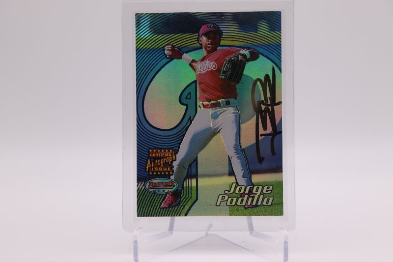 Photo 1 of Bowman’s Best Jorge Padilla AUTOGRAPHED (Mint)