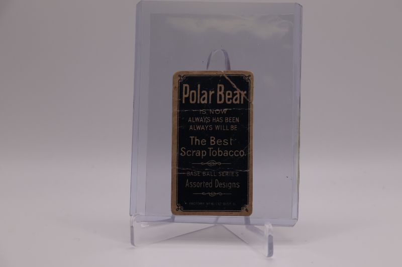 Photo 2 of 1909 T206 Bob Unglaub (RARE Polar Bear back)