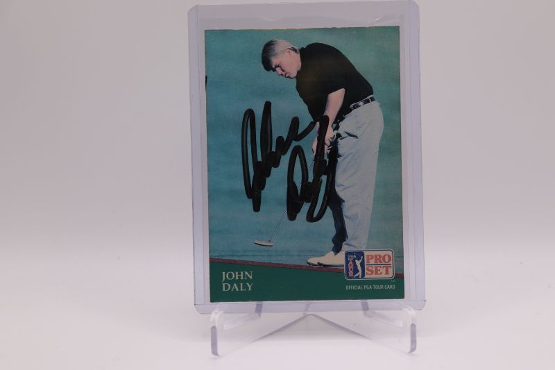 Photo 1 of 1991 John Daly ROOKIE AUTOGRAPHED