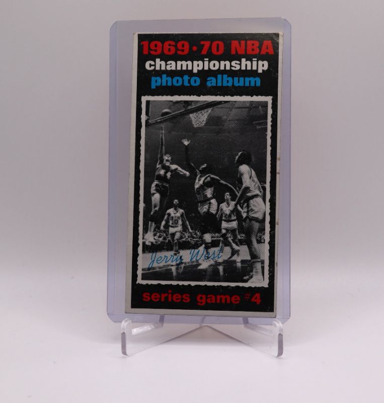 Photo 1 of 1970 Topps Jerry West game 4 (VG)
