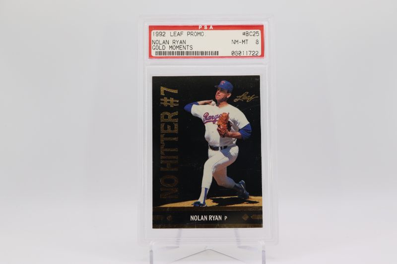 Photo 1 of 1992 Leaf Promo Nolan Ryan (Graded 8)