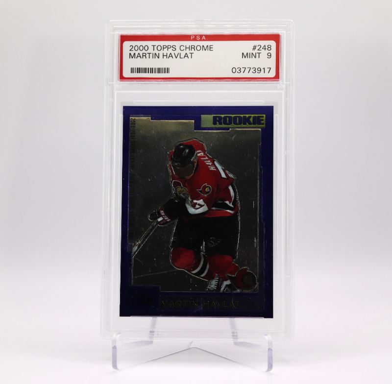 Photo 1 of 2000 Topps Chrome Martin Havlat ROOKIE (Graded 9)