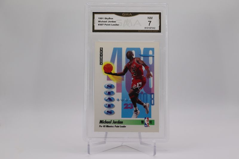 Photo 1 of 1991 Skybox Michael Jordan (Graded 7)