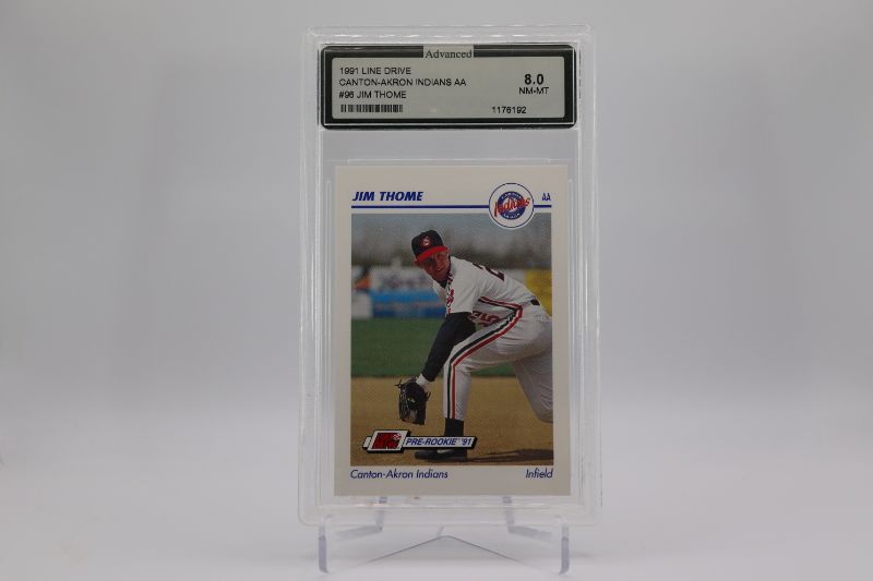 Photo 1 of 1991 Jim Thome pre-ROOKIE (Graded 8)
