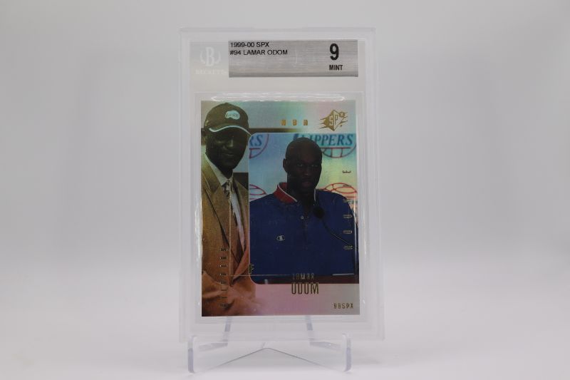 Photo 1 of 1999 SPx Lamar Odom ROOKIE (Graded 9)