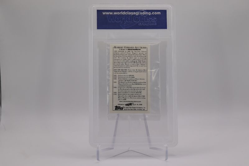 Photo 2 of Topps Fanfest T-206 Honus Wagner reprint (Graded 10)