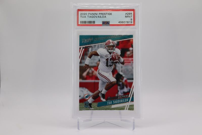 Photo 1 of 2020 Prestige Tua Tagovailo ROOKIE (Graded 9)