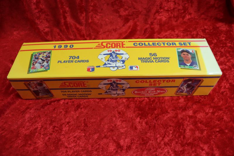 Photo 1 of 1990 Score Baseball complete factory set (Sealed)