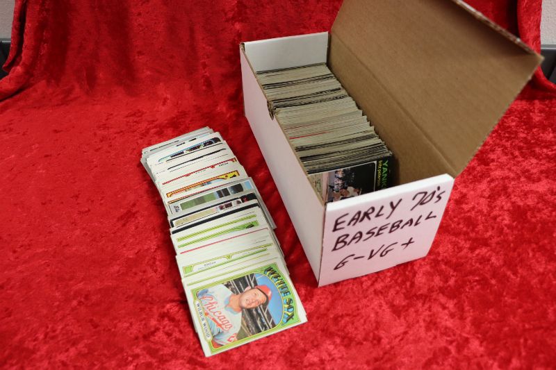 Photo 1 of Box of early 1970’s Baseball cards G-VG (700+)