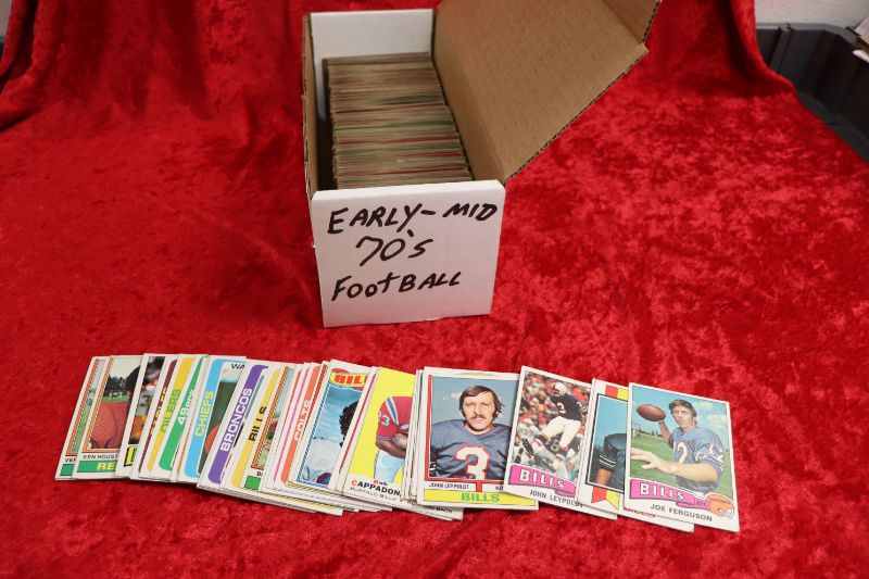 Photo 1 of Box of early-mid 1970’s Football (700+) 1