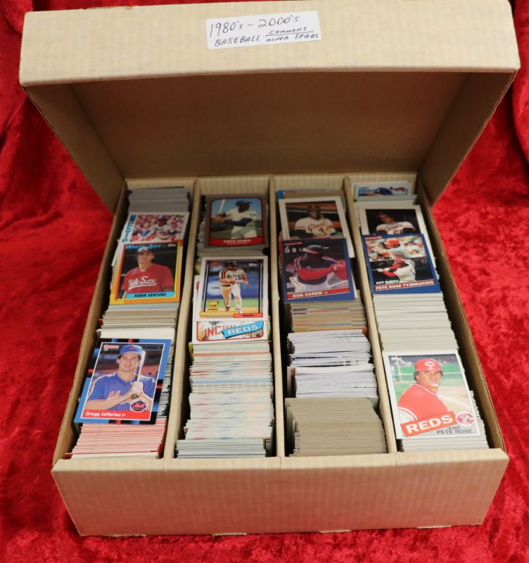 Photo 1 of Over 5000 Baseball cards 1980-2000