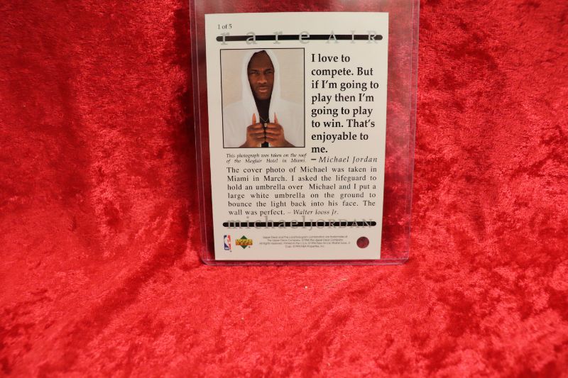 Photo 2 of Michael Jordan 1994 UD 3.5x5 (Mint)