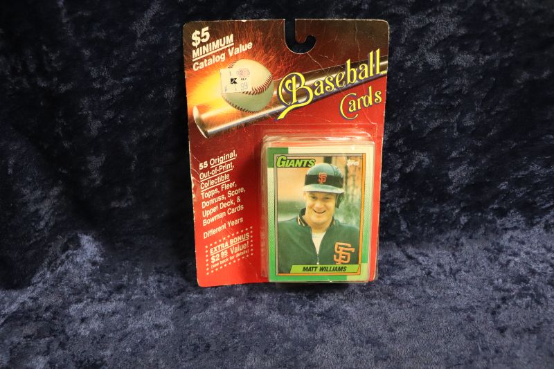 Photo 1 of Sealed pack of 55 Baseball cards