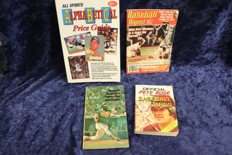 Photo 1 of Lot of 4 Baseball related books