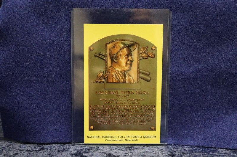 Photo 1 of Yogi Berra HOF postcard