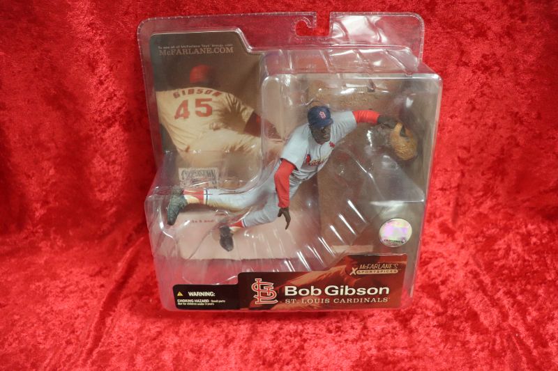 Photo 1 of Bob Gibson 2004 McFarlane (selaed)