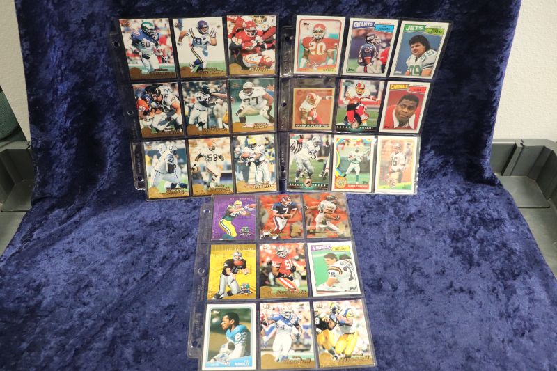Photo 1 of 27 Football cards in pages