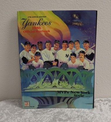Photo 1 of 1986 NY Yankees Yearbook