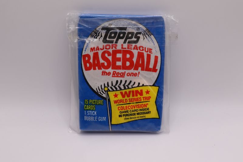 Photo 1 of 1983 Topps Baseball wax pack (sealed) 