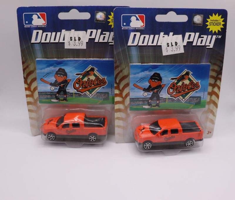 Photo 1 of Lot of 2 Baltimore Orioles pickup trucks (sealed) 2007
