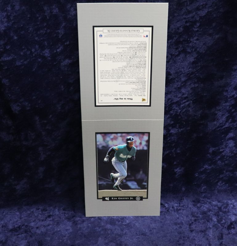 Photo 1 of Ken Griffey Jr 1994 Folding 3D card 5.5”x7.5” folded (Rare)