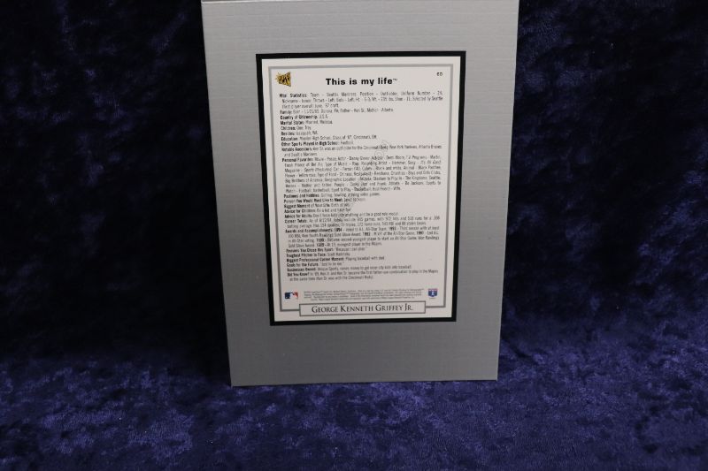 Photo 3 of Ken Griffey Jr 1994 Folding 3D card 5.5”x7.5” folded (Rare)