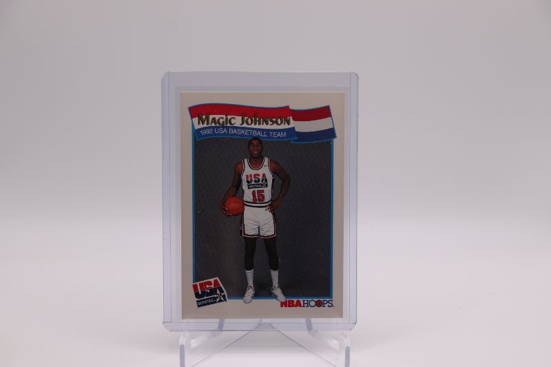 Photo 1 of Magic Johnson 1991 Hoops USA (Mint)