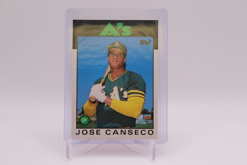 Photo 1 of Jose Canseco 1986 Topps Traded ROOKIE (Mint)