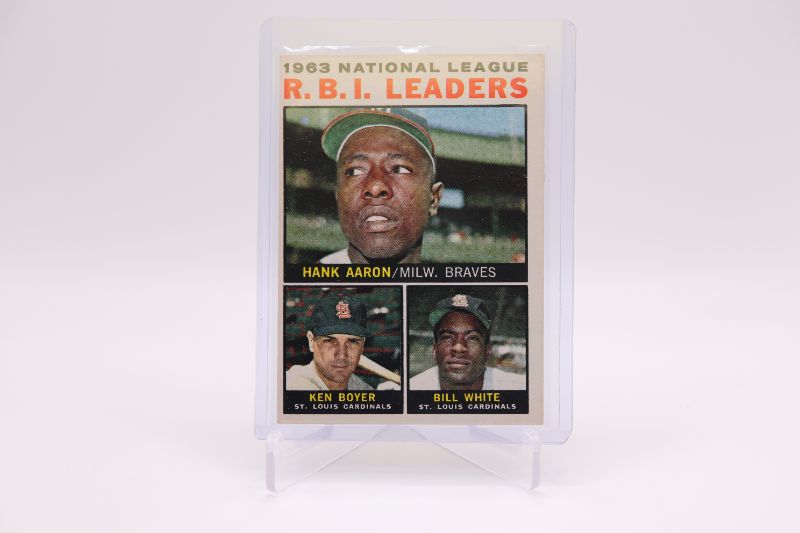 Photo 1 of Hank Aaron 1964 Topps Leaders (EX-NrMt)