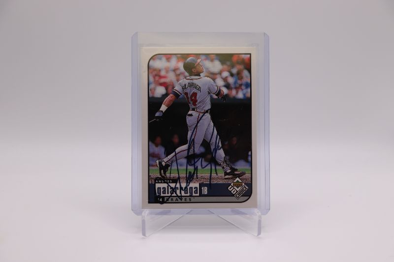 Photo 1 of Andres Galarraga 1999 UD AUTOGRAPHED (Mint)
