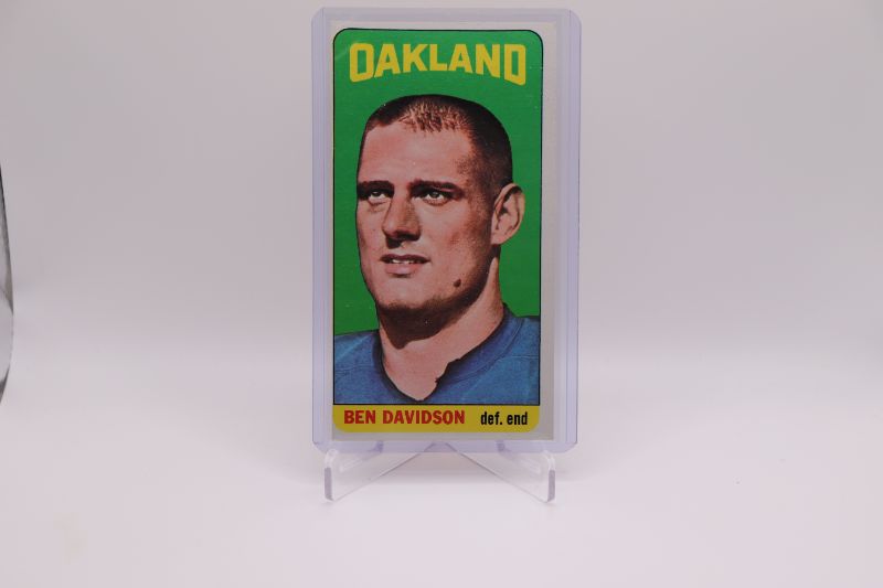 Photo 1 of Ben Davidson 1965 Topps ROOKIE (Ex-NrMt) Raiders