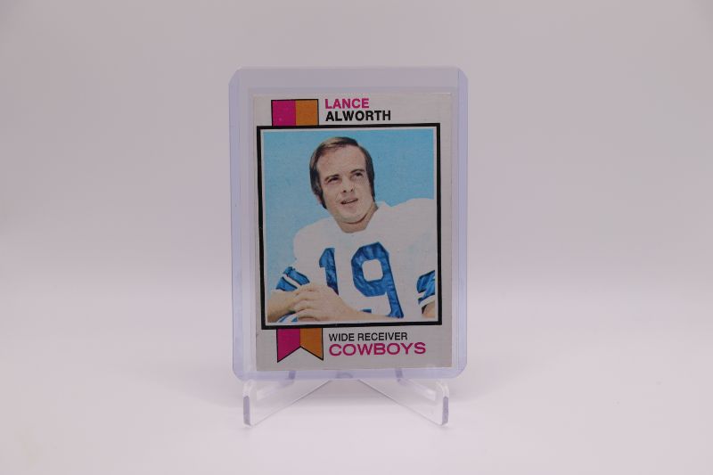 Photo 1 of Lance Alworth 1973 Topps (EX) HOF