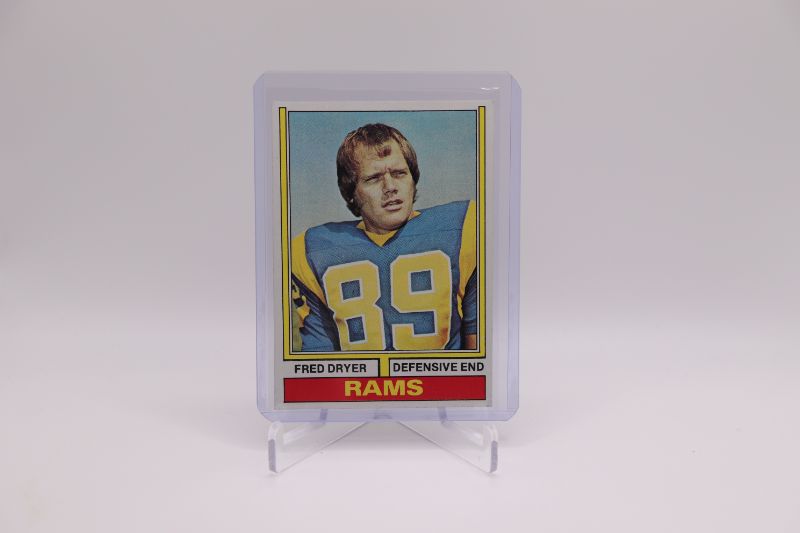 Photo 1 of Fred Dryer 1974 Topps (NrMt) Actor “Hunter”