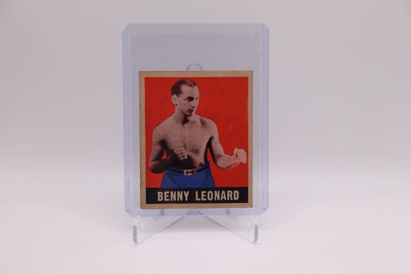 Photo 1 of 1948 Leaf Boxing Benny Leonard (EX+) HOF