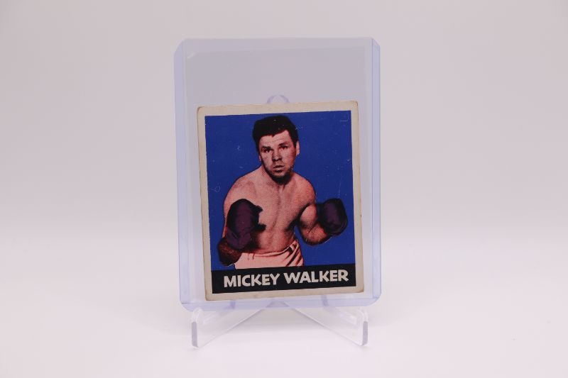 Photo 1 of 1948 Leaf Boxing Mickey Walker (EX) HOF