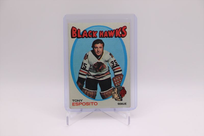 Photo 1 of Tony Esposito 1971 Topps (VG-EX) HOF