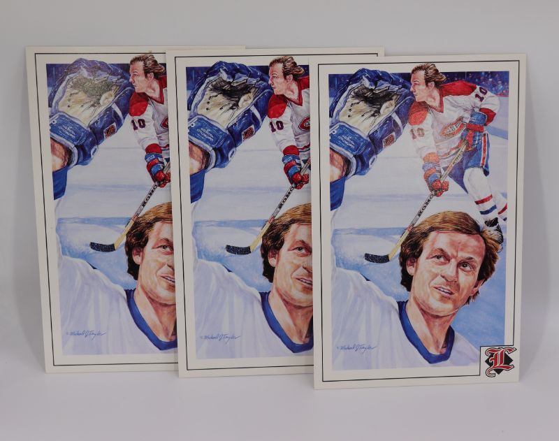 Photo 1 of Guy Lafleur 1992 postcard x3