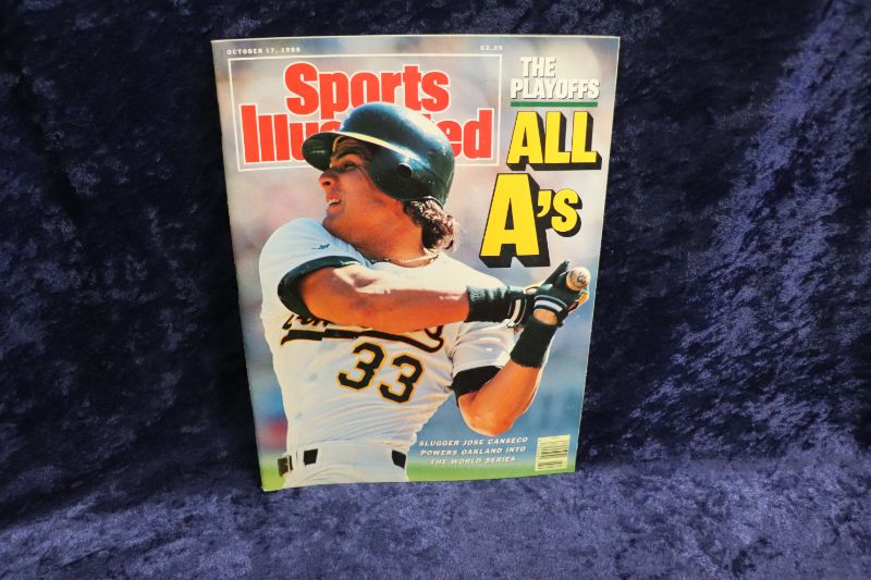 Photo 1 of Jose Canseco cover of 1988 Sports Illustrated