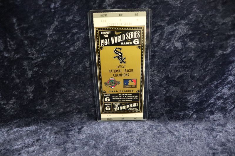 Photo 1 of 1994 World Series Game 6 Ticket