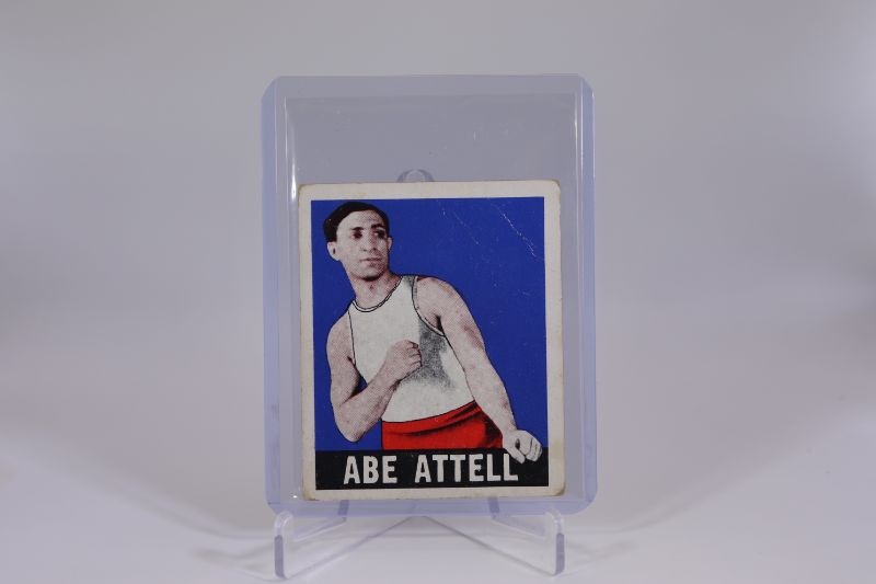 Photo 1 of 1948 Leaf Boxing Abe Attell (VG-EX) crease