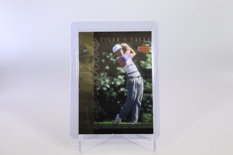 Photo 1 of 2001 UD Tiger Woods ROOKIE (Mint) #TT5