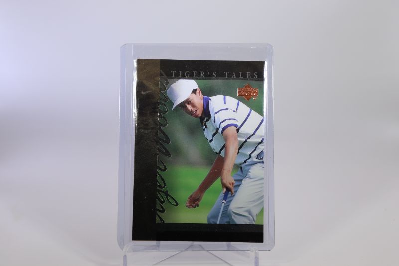 Photo 1 of 2001 UD Tiger Woods ROOKIE (Mint) #TT2 