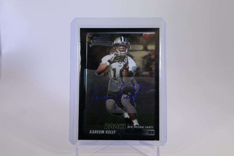 Photo 1 of Kareem Kelly AUTOGRAPHED 2003 Bowman Chrome ROOKIE (Mint)