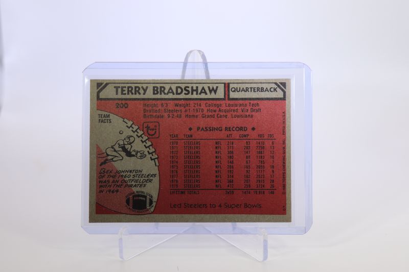 Photo 2 of Terry Bradshaw 1980 Topps (Mint)