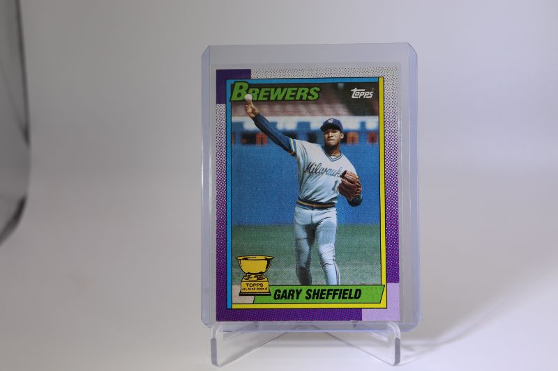 Photo 1 of Gary Sheffield 1990 Topps ROOKIE (NrMt) #718