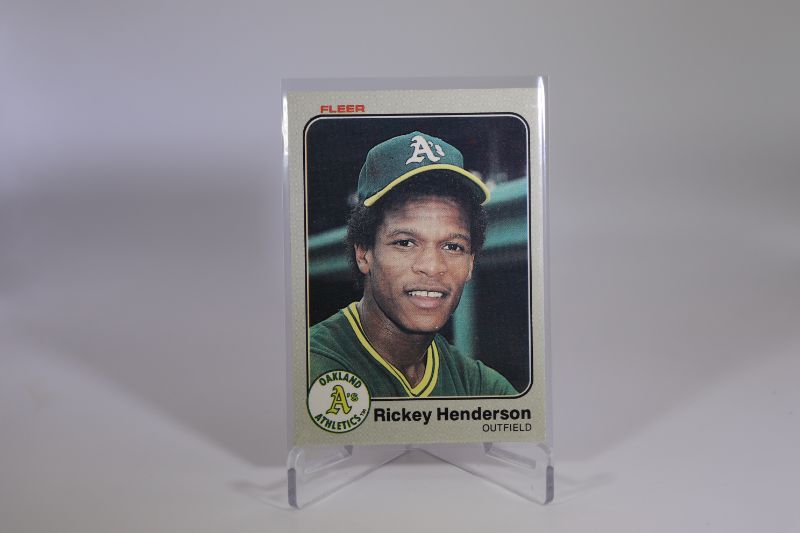 Photo 1 of Rickey Henderson 1983 Fleer (Mint)
