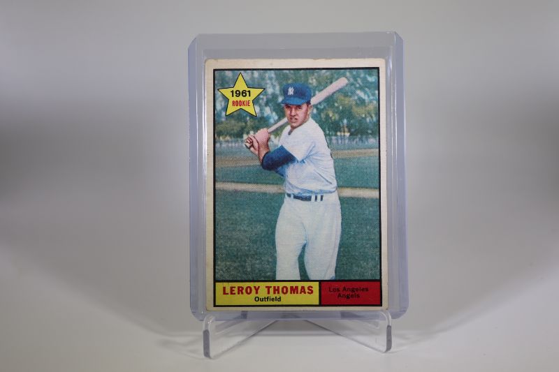 Photo 1 of Leroy Thomas 1961 Topps ROOKIE (EX-NrMt)