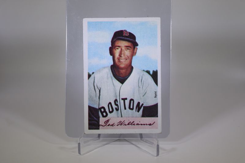 Photo 1 of Ted Williams 1989 Bowman insert (EX)