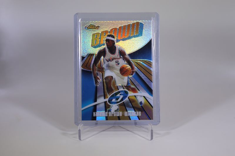 Photo 1 of Kwame Brown 2004 Topps Finest REFRACTOR (Mint) Numbered /250