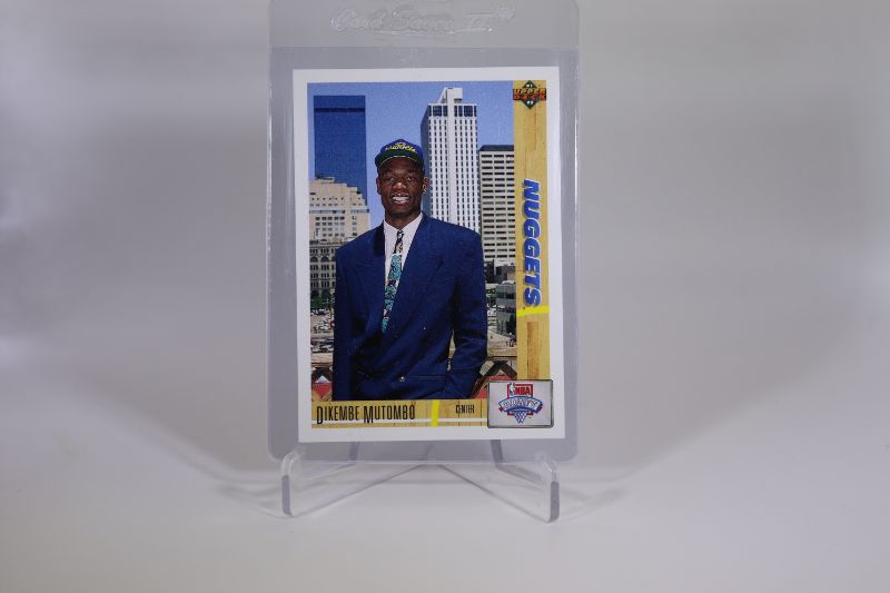 Photo 1 of Dikembe Mutombo 1991 UD ROOKIE (Mint)